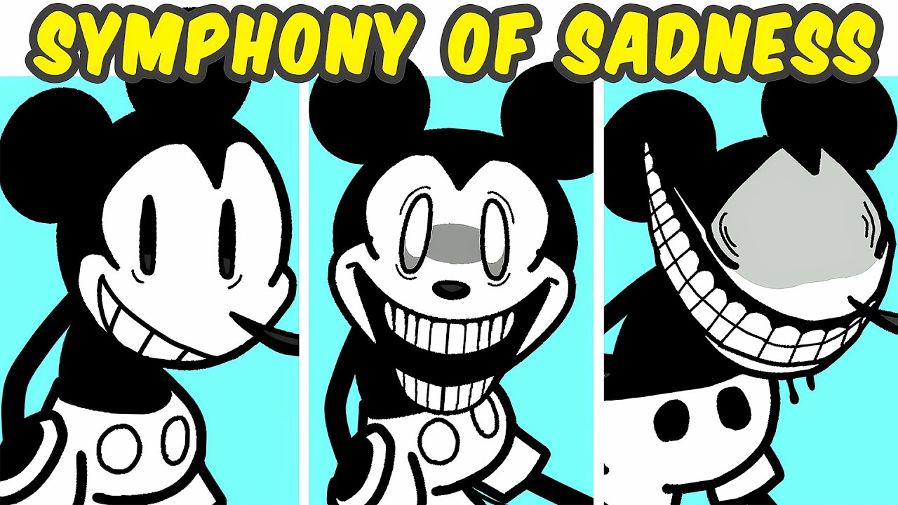 Friday Night Funkin' VS Mickey Mouse - Symphony Of Sadness (FNF MOD/DEMO) (Sunday Night SNS)