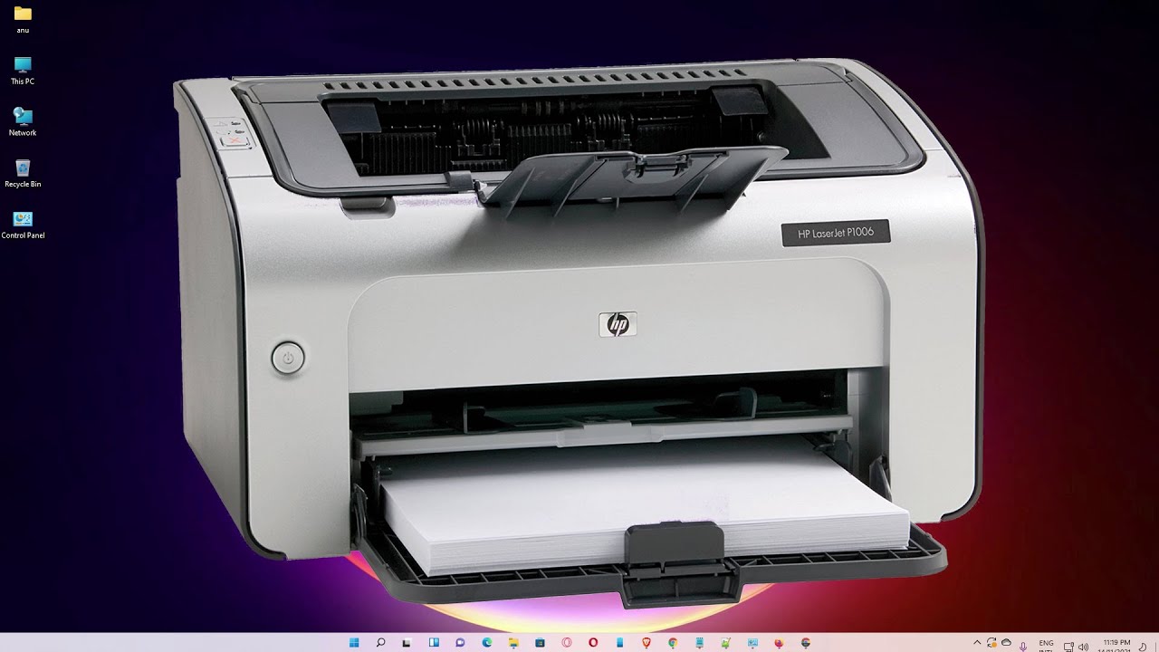 How to Install HP LaserJet P1006 Printer Drivers in Windows 11 - Windows 10