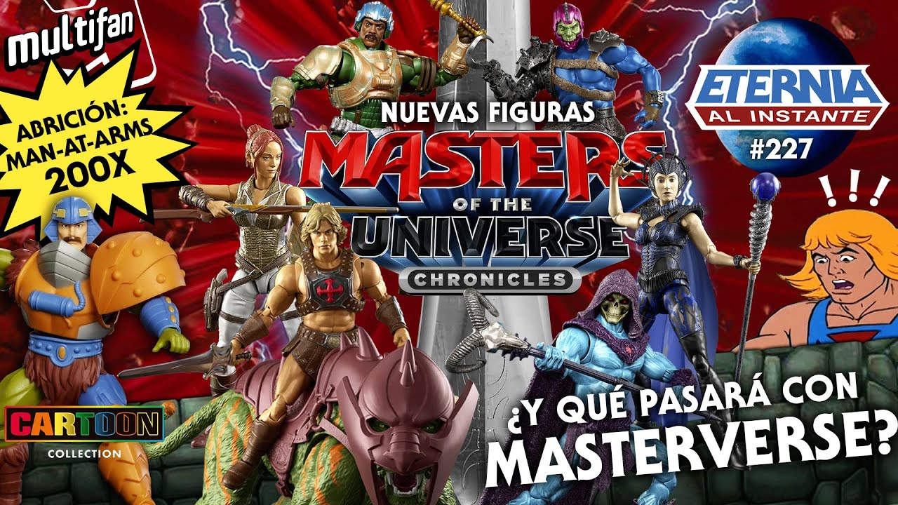 Masters of the Universe: De qué trata la nueva línea Chronicles? / Unboxing Man-At-Arms 200X Cartoon