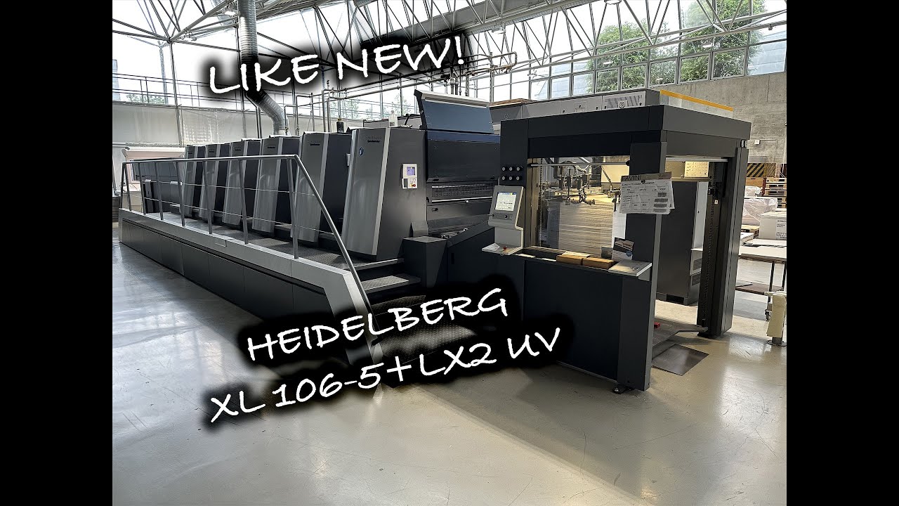 HEIDELBERG XL 106 5+LX 2 UV