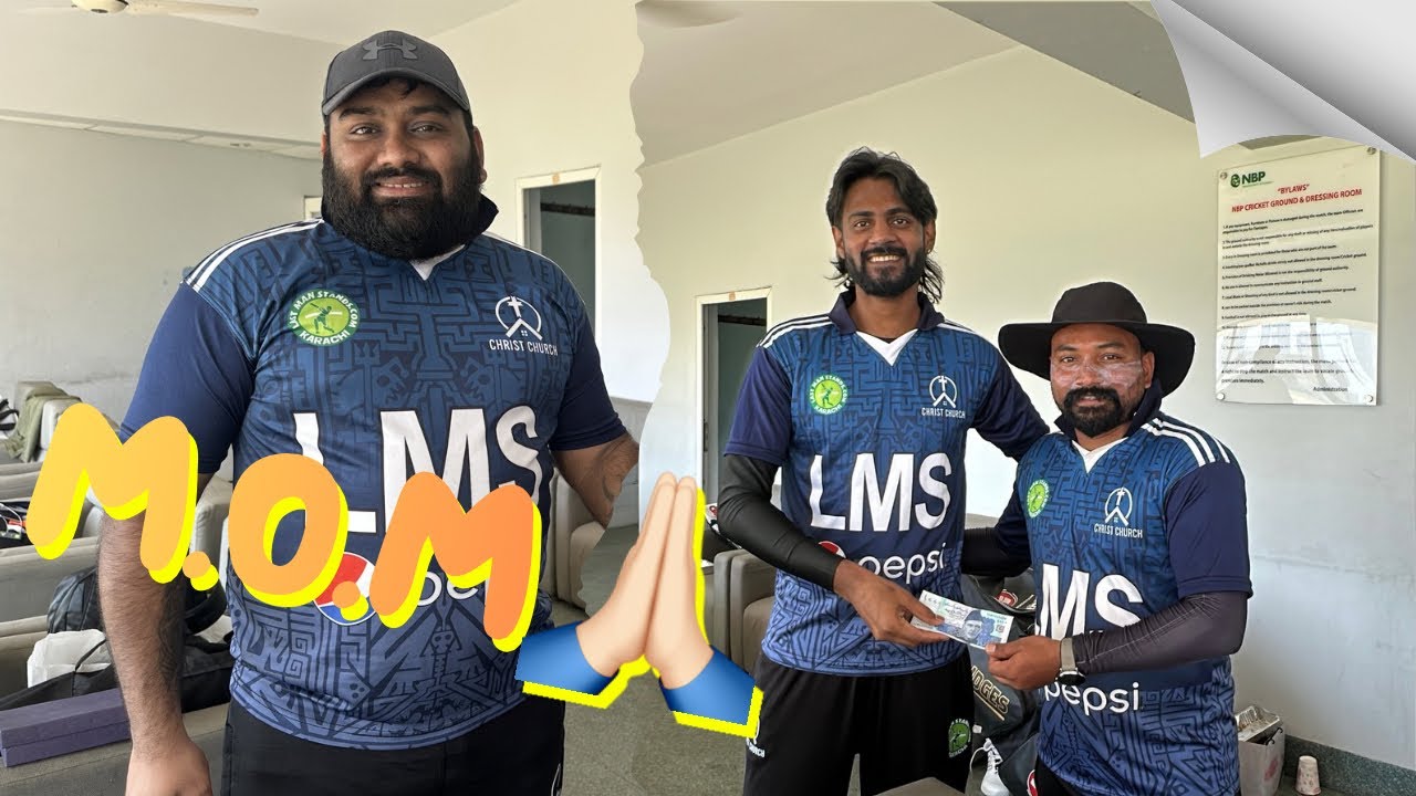NBP match aur Mack ki Fifty✌🏼🏏