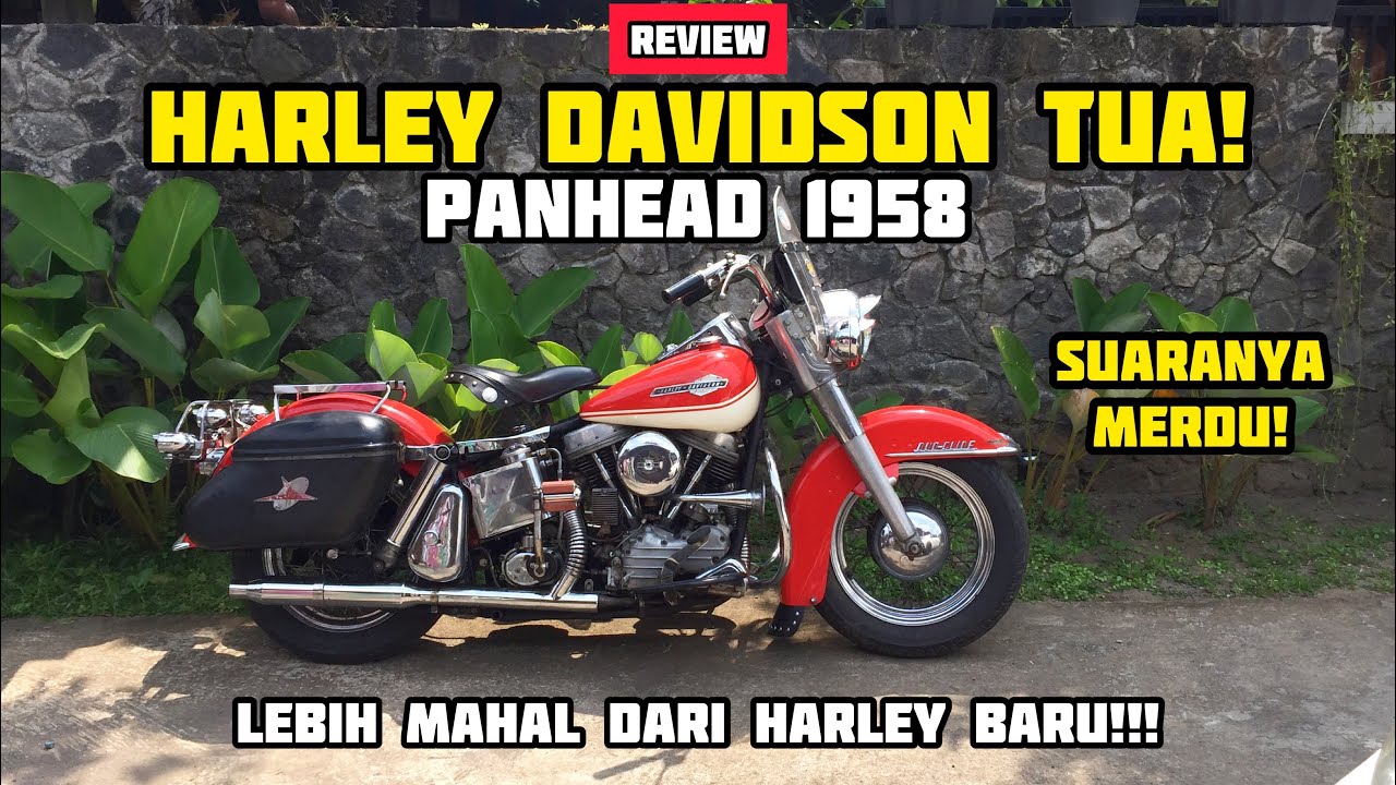 HARLEY DAVIDSON TUA MESIN IDAMAN ! DUO GLIDE PANHEAD 1960 FULL ORIGINAL