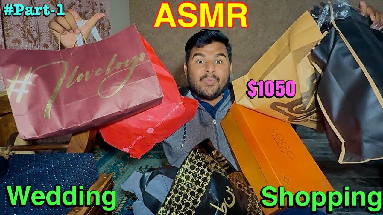 Asmr with Wedding Shopping 🛍️ $1050 💵 
