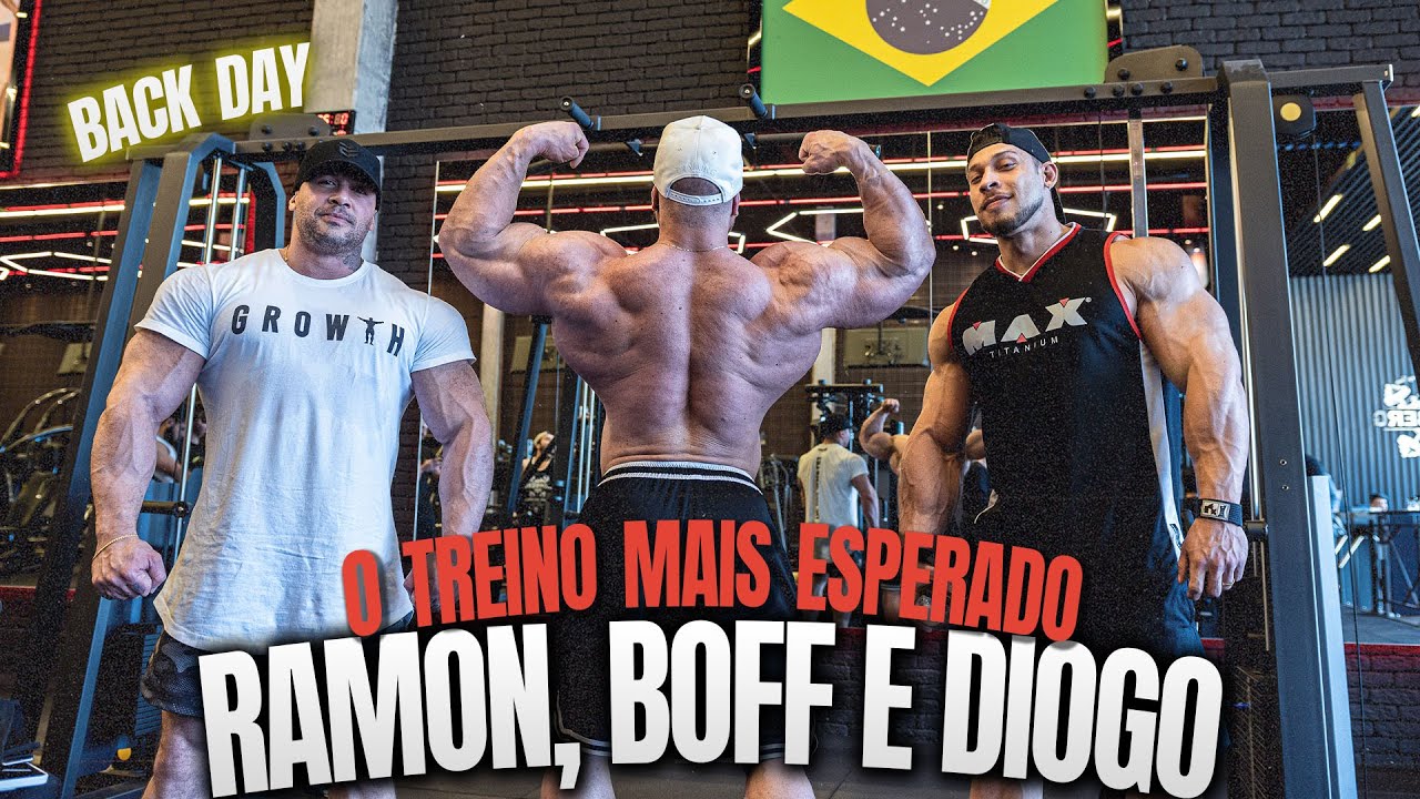 RAMON DINO, DIOGO MONTENEGRO E VITOR BOFF RUMO AO OLYMPIA | IRONBERG