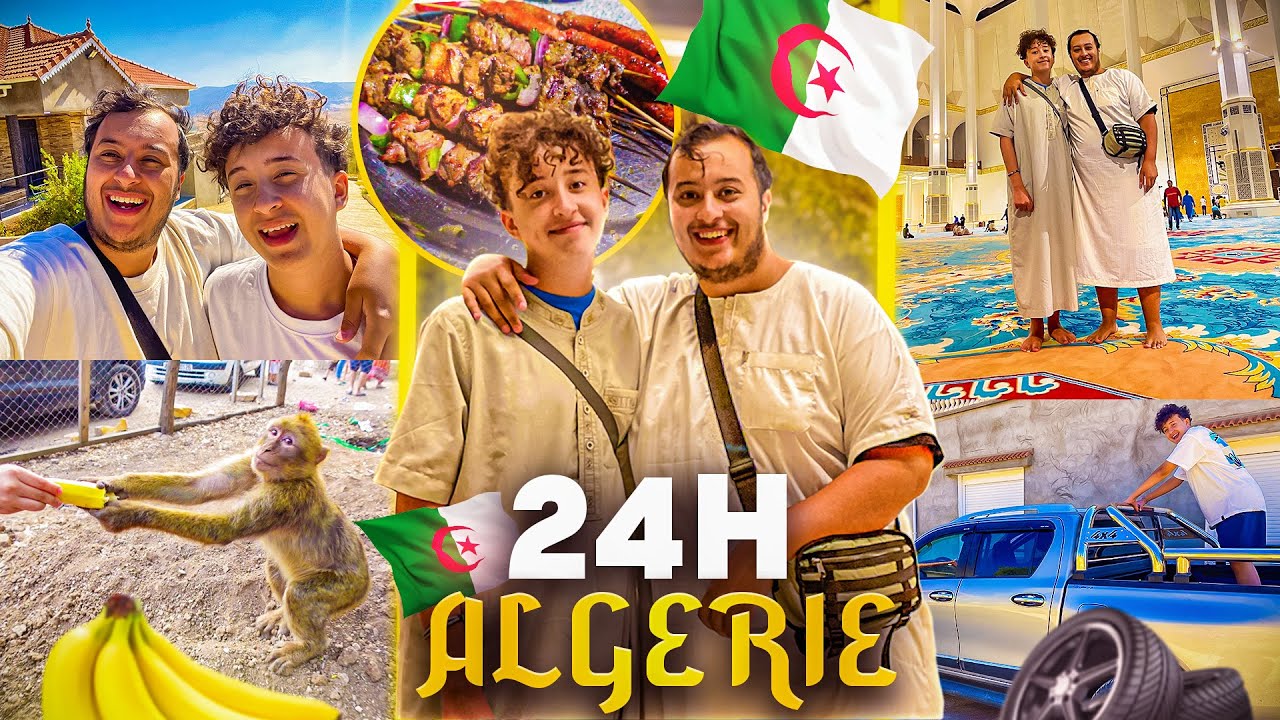 NOS PREMIÈRES 24H EN ALGERIE ! (en KABYLIE)