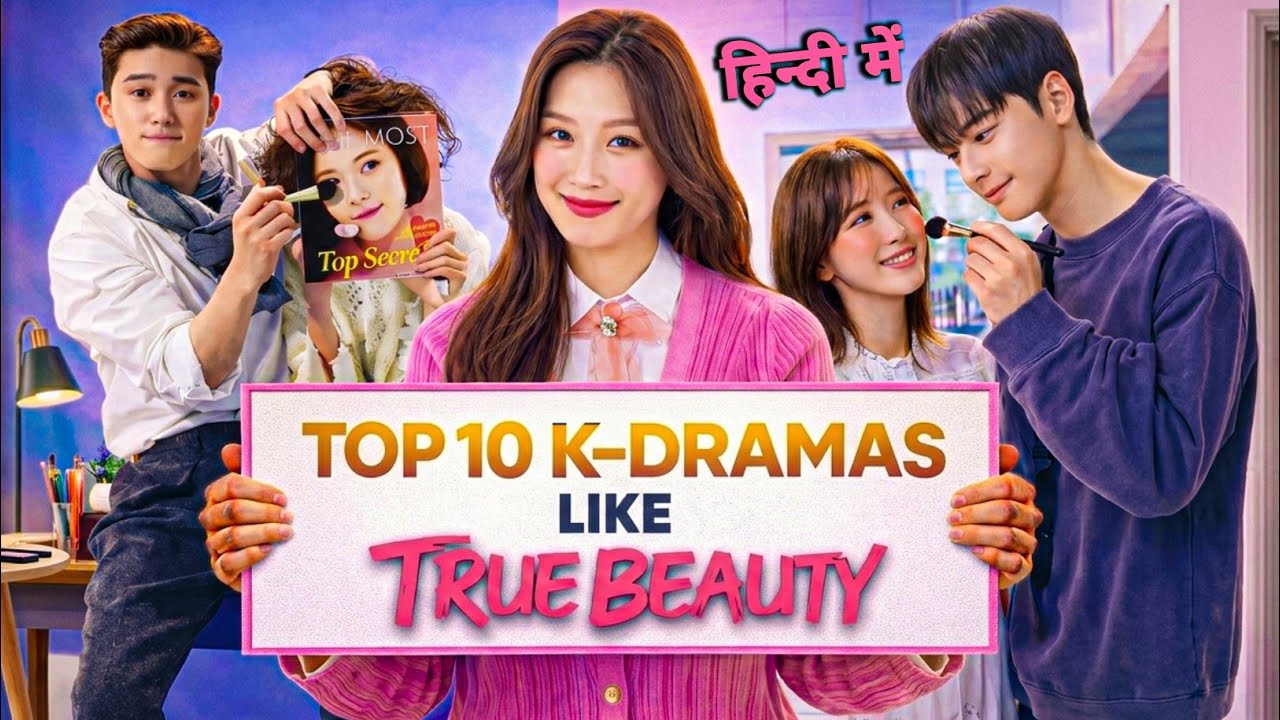 Top 10 K-dramas Like True Beauty in Hindi Dubbed | On MX Player, Playflix | Part -1 | The RK Tales 