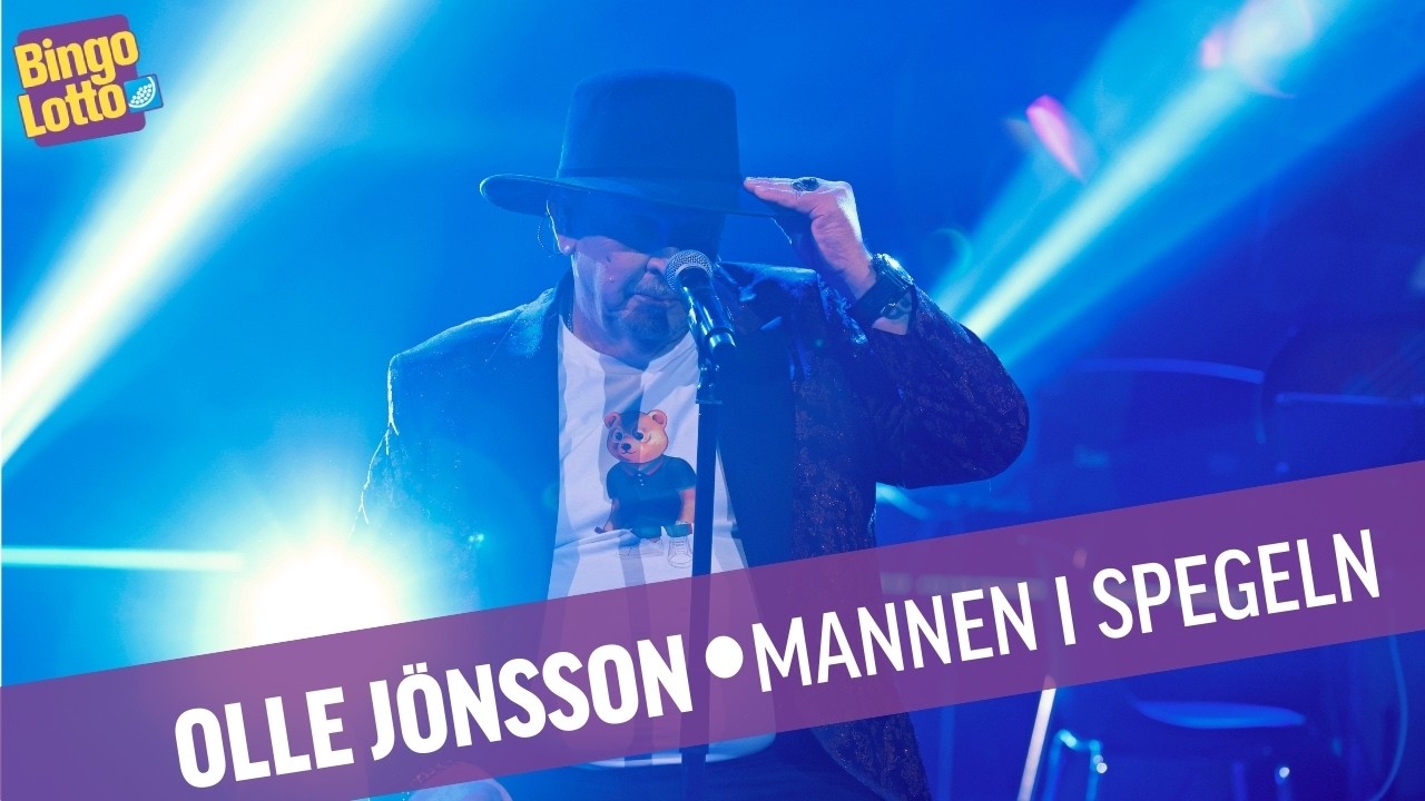 Olle Jönsson - Mannen i spegeln | Live i Bingolotto