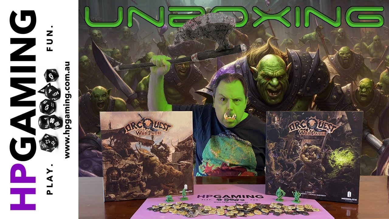 GameLINK! | Unboxing | OrcQuest Warpath