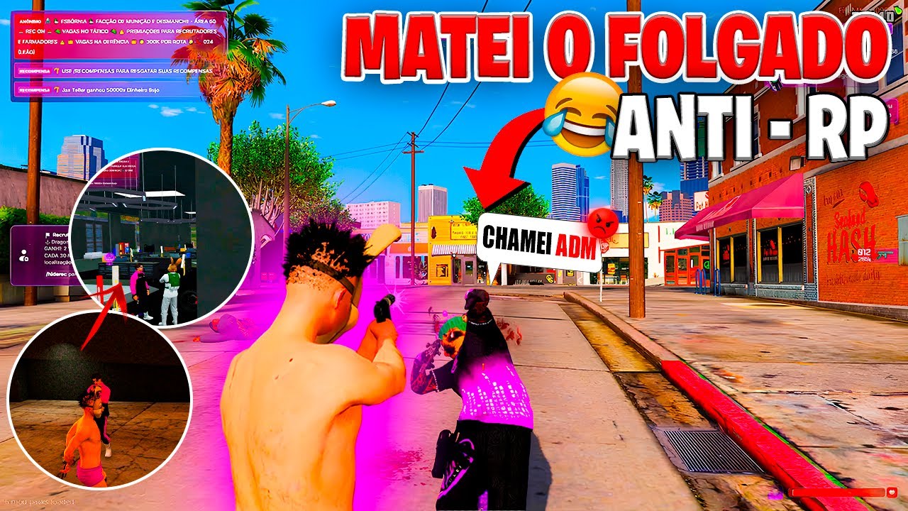 MECÂNICO FOLGADO VINGANÇA 😡😈 | GTA RP