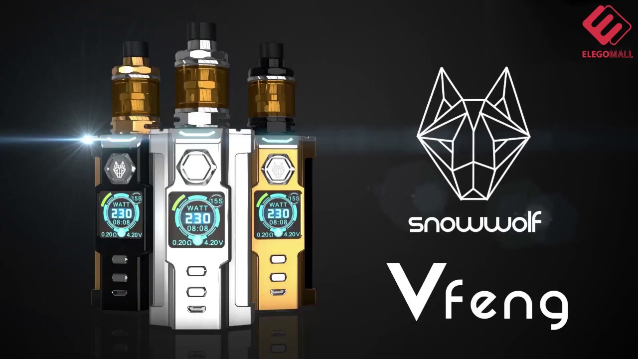 SNOWWOLF Vfeng Trailer: Technological, Changeable, Exclusive Vapor Device