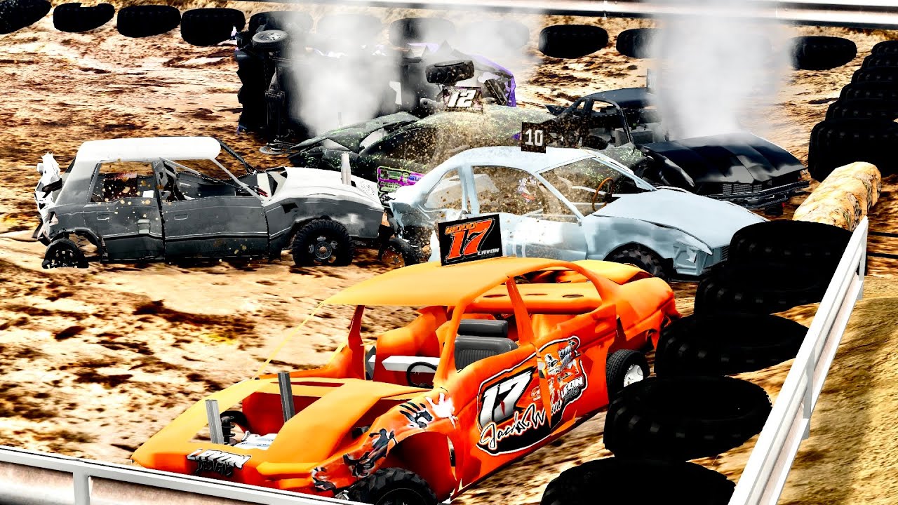 BeamNG Demolition Derby (Gut and Go Compacts)
