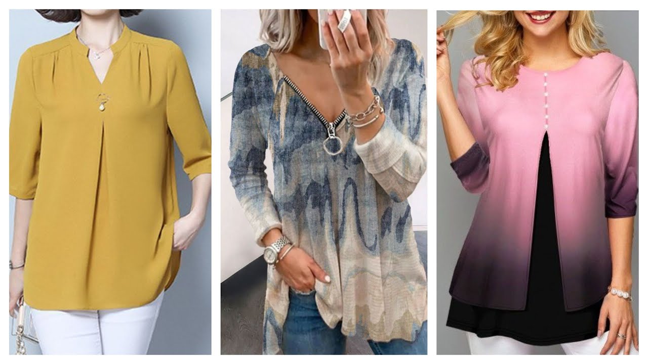 Moda 2026 BLUSAS BONITAS 100”Ideas De blusas bonitas MODELOS casuales 25/26 #fashion #shirts #style