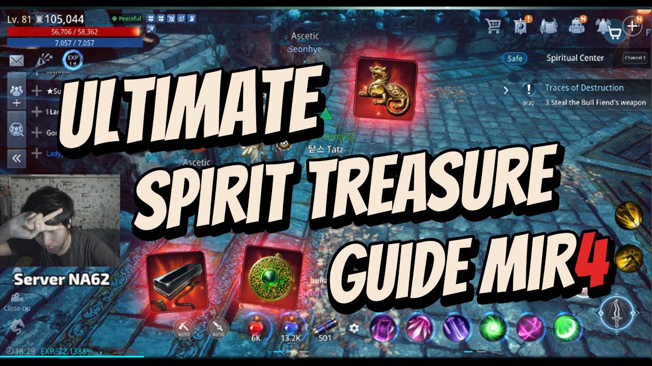 Ultimate Spirit Treasure Guide | Mir4 | Tagalog