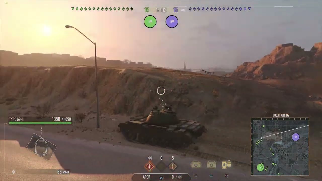 World of Tanks Console (Cold War) || Type 69-II || Ace Tanker - Dezful 5.7k dmg