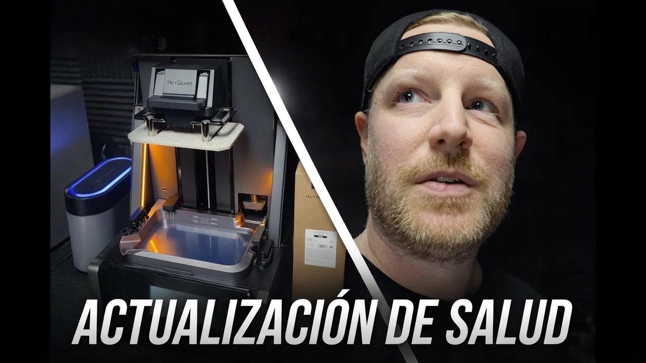 ¿Vale la pena la impresión 3D en resina para los que arman autos? Mi experiencia de salud