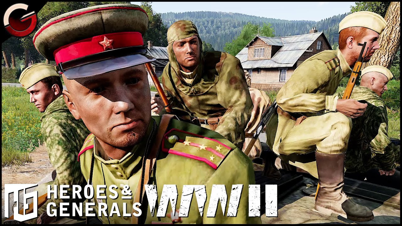 EPIC COUNTERATTACK! Soviet Infantry Charge | Heroes & Generals Gameplay