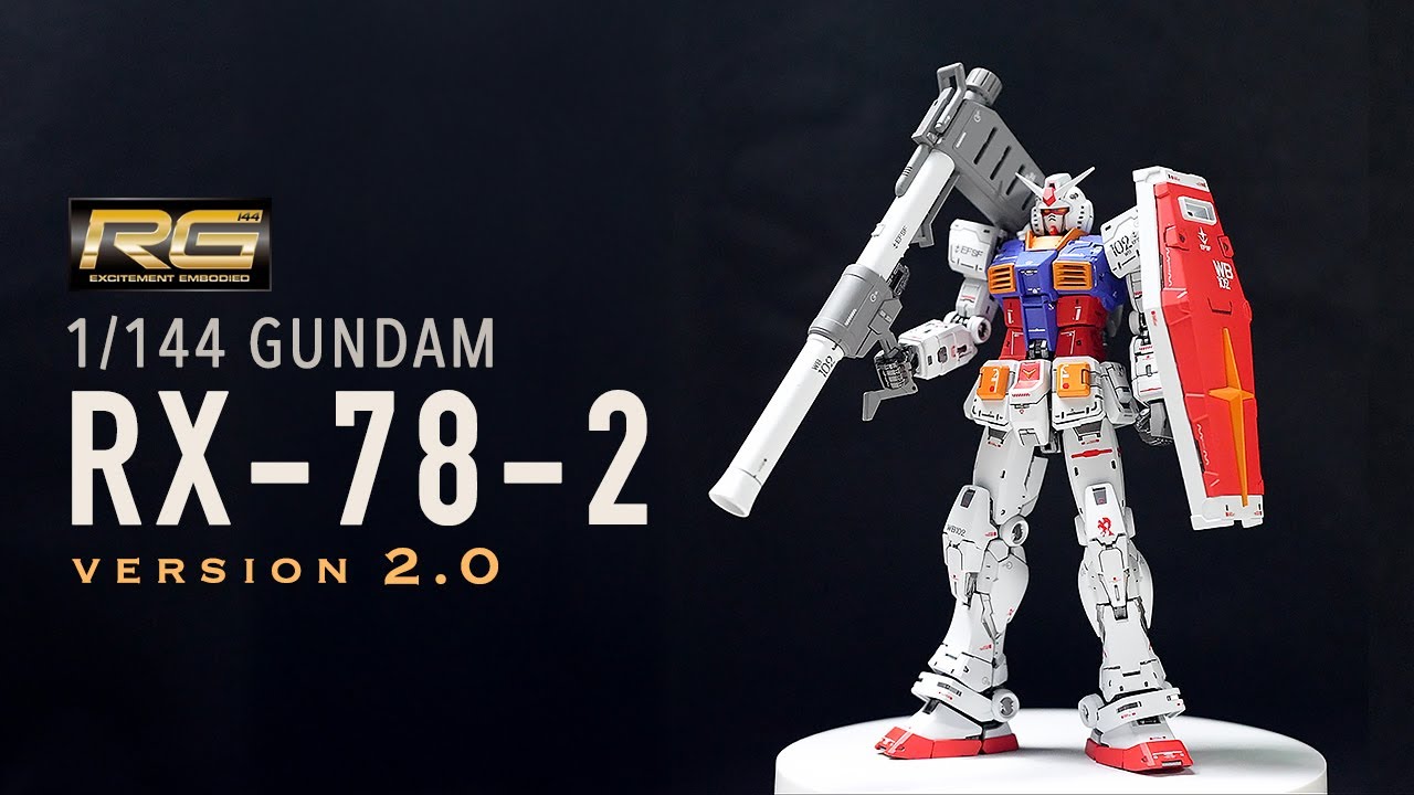 Complete RG RX-78-2 Build + Paint Tutorial in 58 minutes