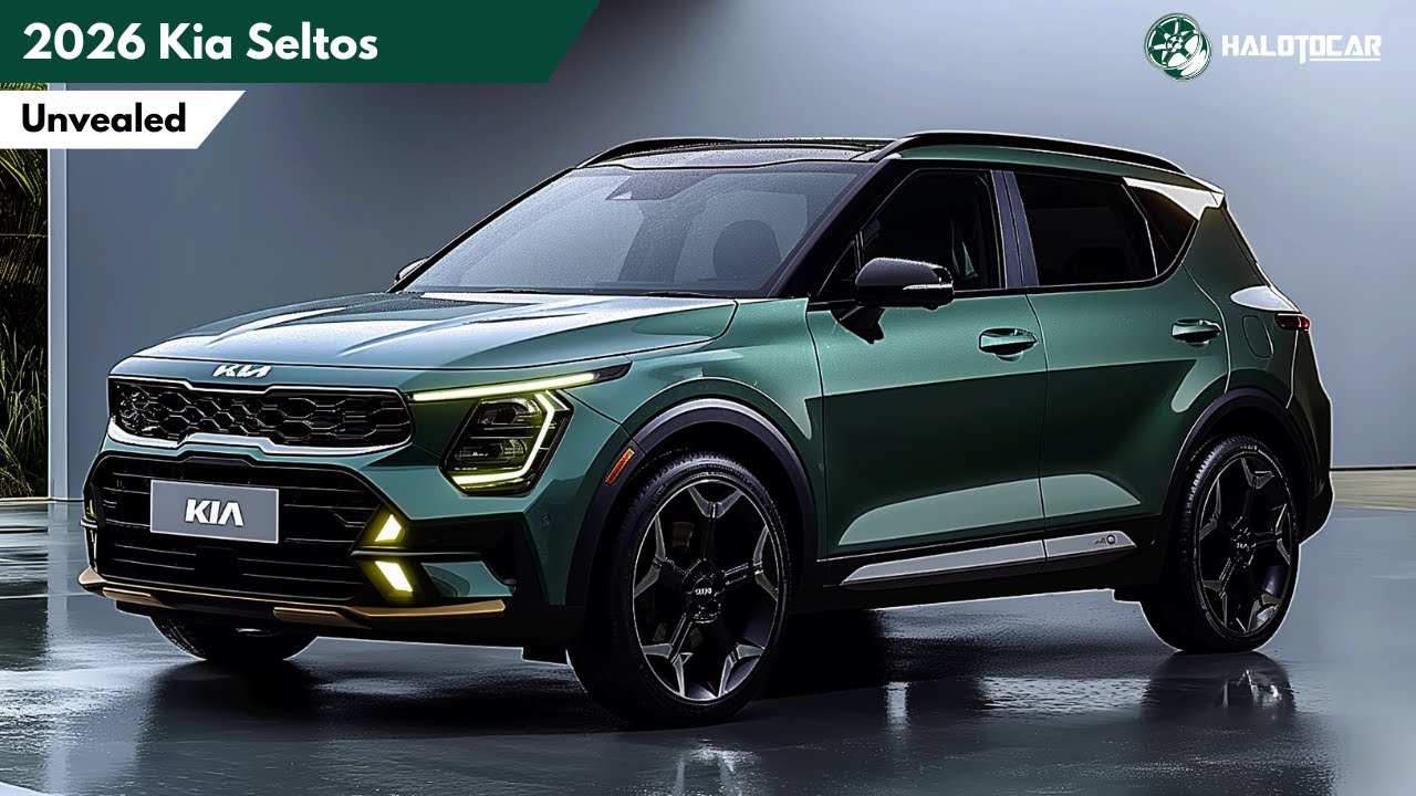 Первый взгляд! 2026 Kia Seltos -компактный внедорожник, в котором есть все