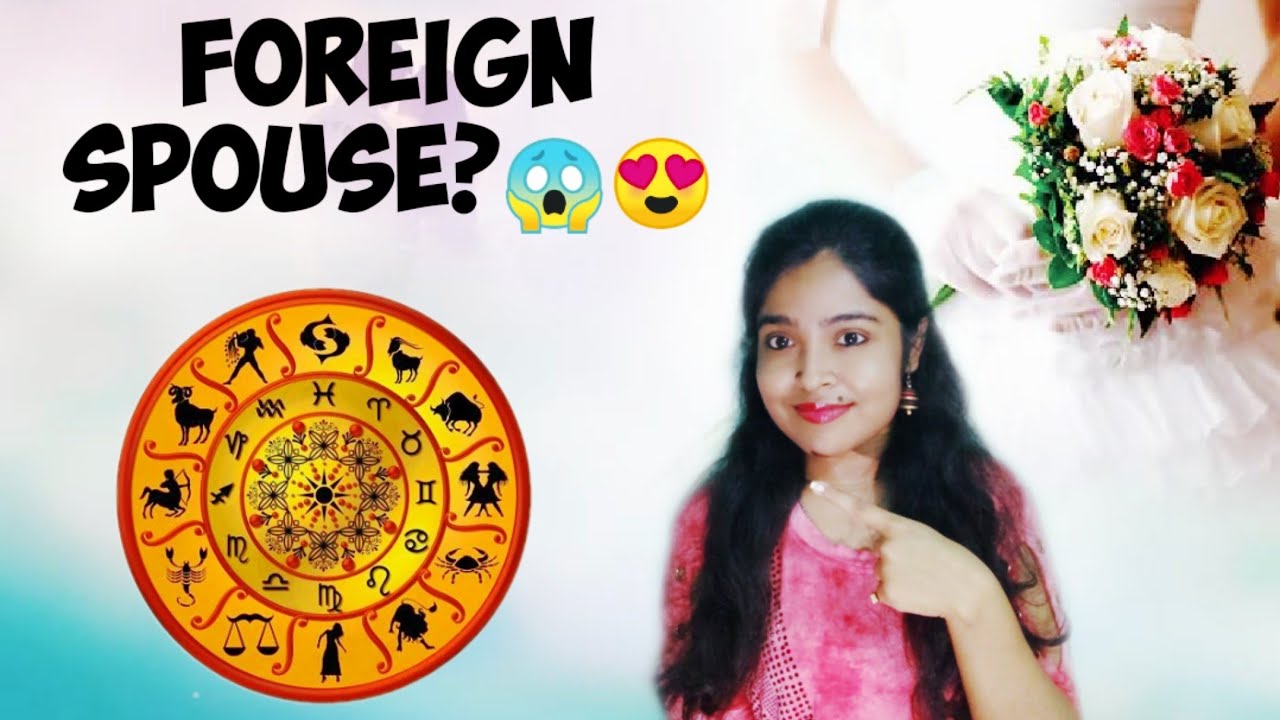 Foreign spouse by astrology# marriage astrology