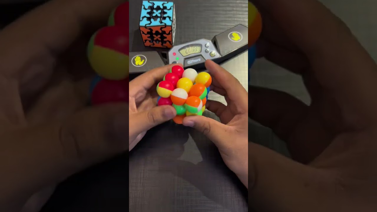 &ldquo;Solving Gear & Bubble Cube&rdquo; For 1 Million Likes #shorts