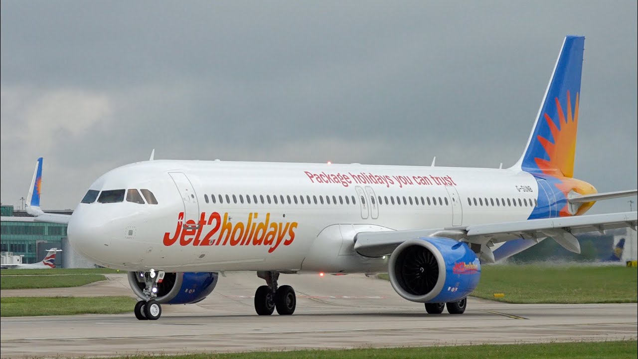 Jet2's Brand New A321neo Take Off From Manchester Airport