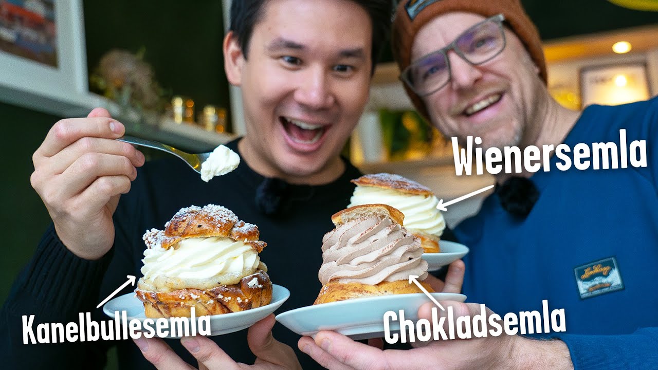 Testar 17 udda semlor - ft Filip Poon