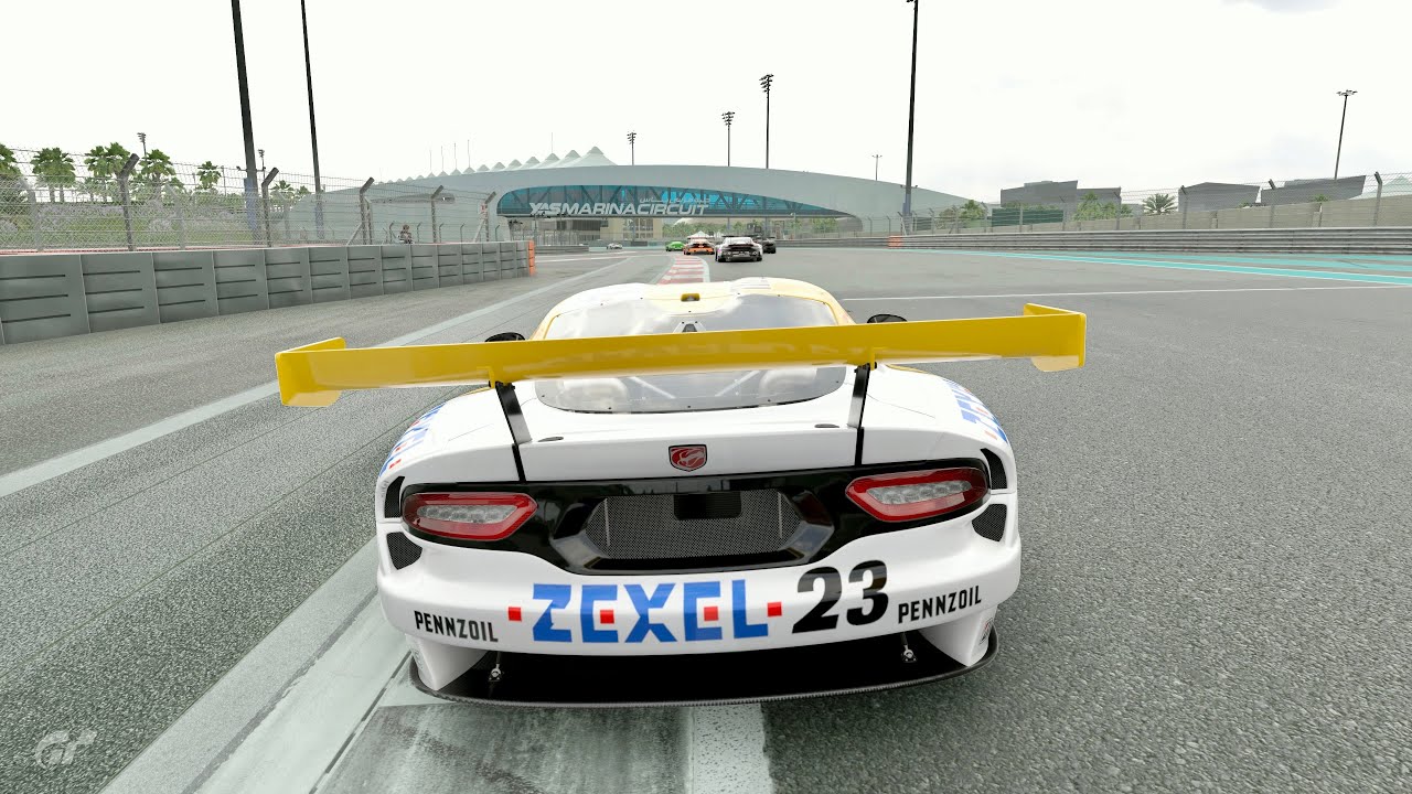 Gran Turismo 7 | Daily Races | Yas Marina Circuit | Dodge Viper SRT GT3-R '15 @CrazyMotorsport