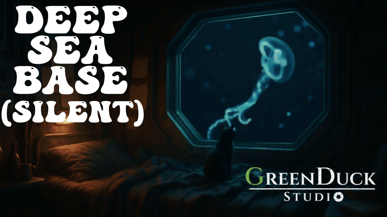 🌊 Deep Sea Base Ambience | Silent Underwater Room Soundscape
