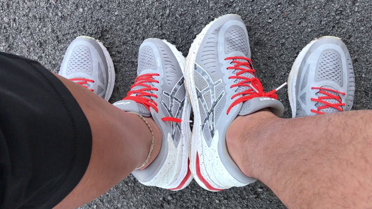 Rob's and Kate's Asics Metarun shoeplay