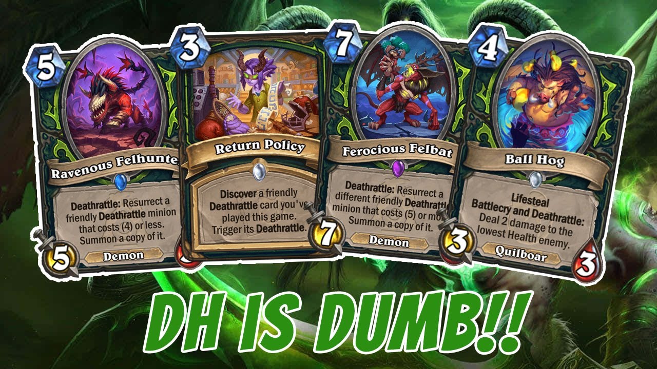 THIS is Why Demon Hunter is #1 in Arena!!! - Hearthstone Arena