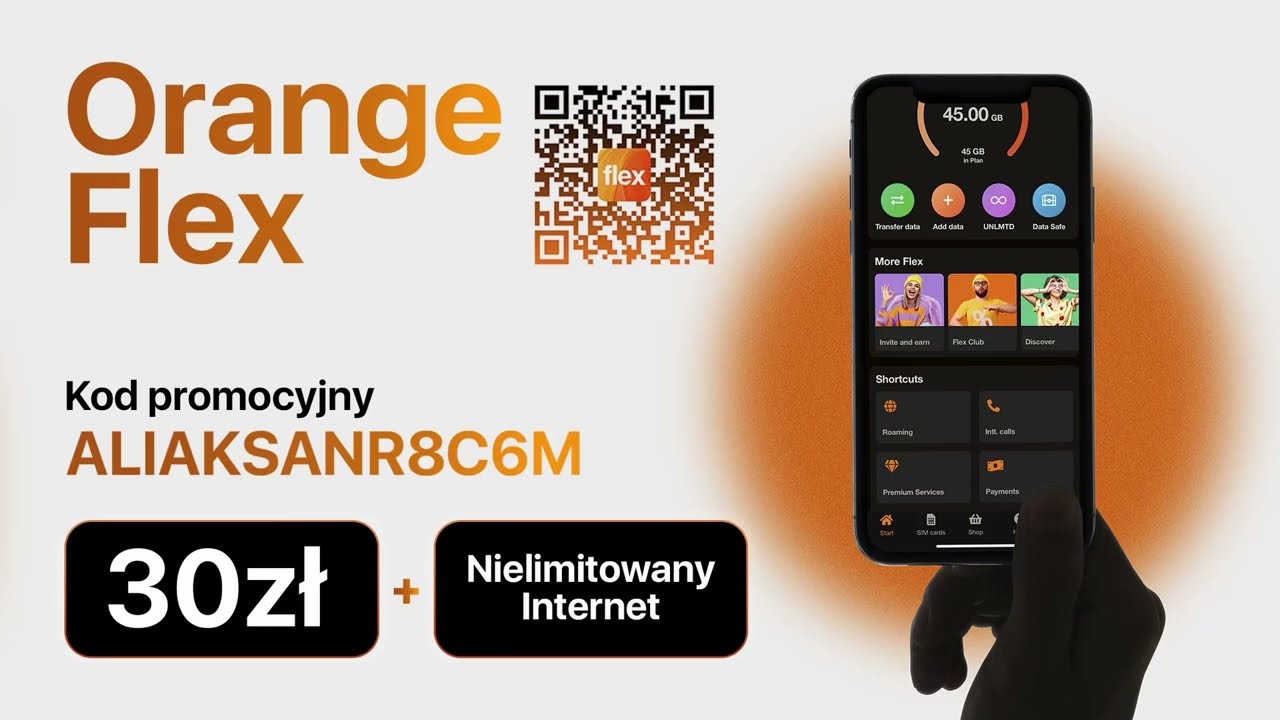 Instrukcje podłączania Jak aktywować nowy numer Orange Flex Bonus 30 zł najlepszy operator kom&oacute;rkowy