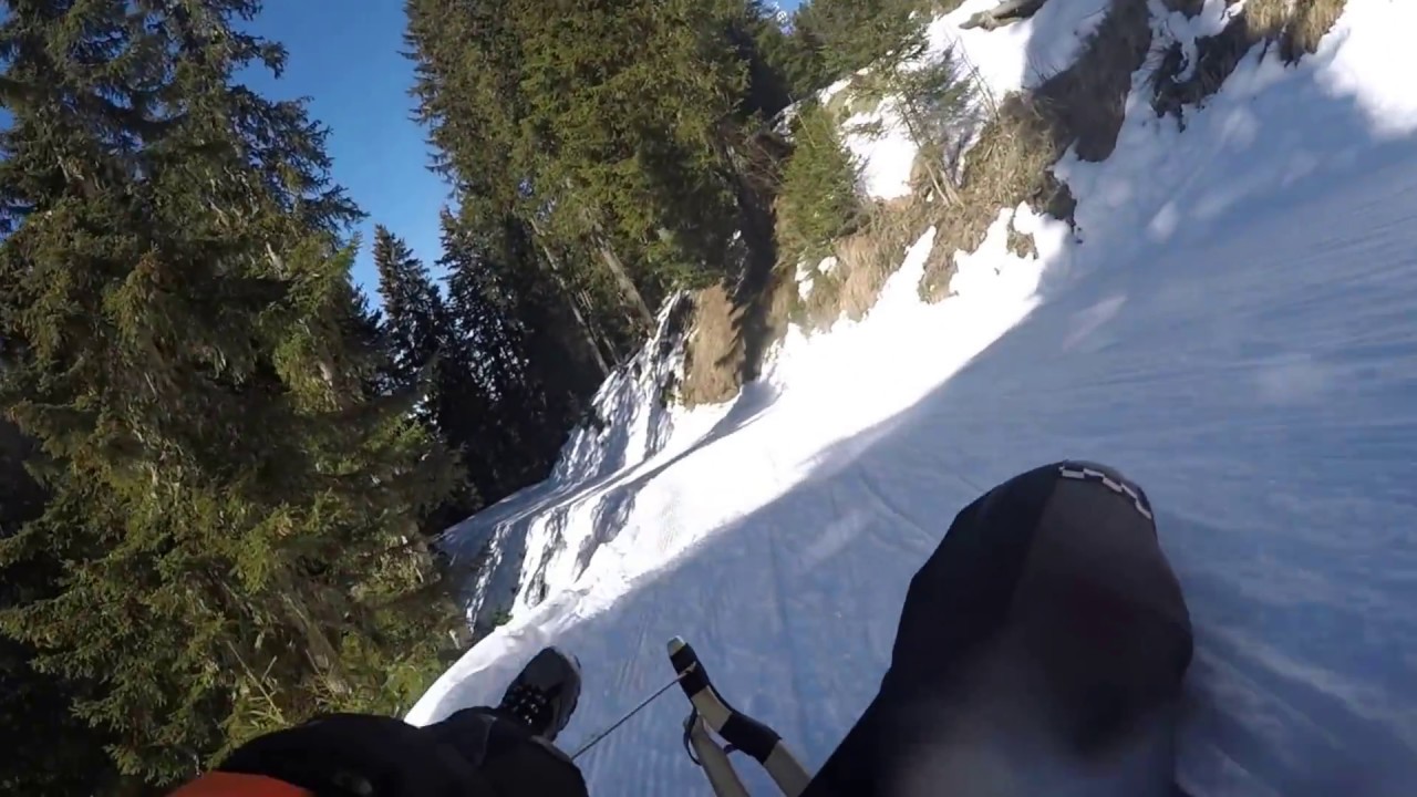 Rodeln am Hochjoch Winter 2016/2017