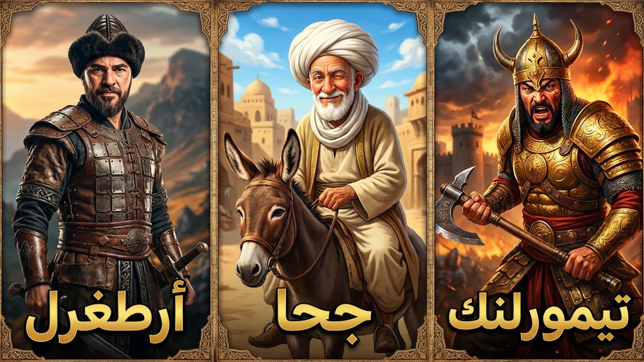 جحا مضحك السلطان من حواديت زمان