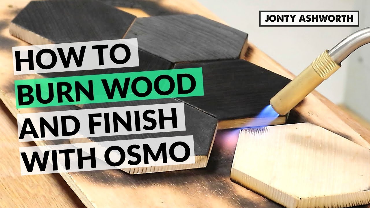 How to do a Burnt Wood Finish on solid Ash