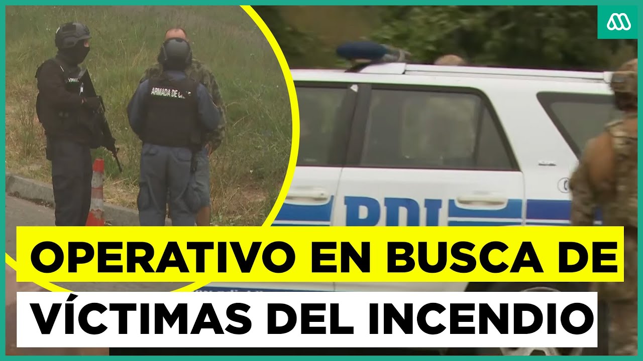 Inicia gran operativo de la PDI y SML en búsqueda de víctimas