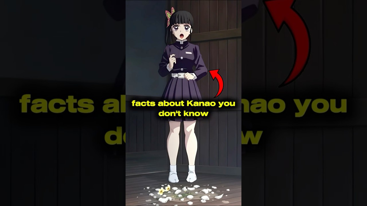 Facts about Kanao Tsuyuri that you probably don&rsquo;t know | Demon Slayer: Infinity Castle Arc ⚠️
