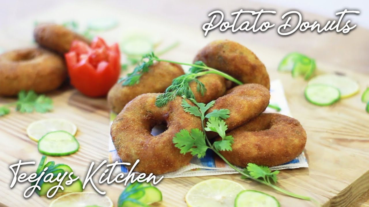 Easy to make homemade Yummilicious Potato Donuts