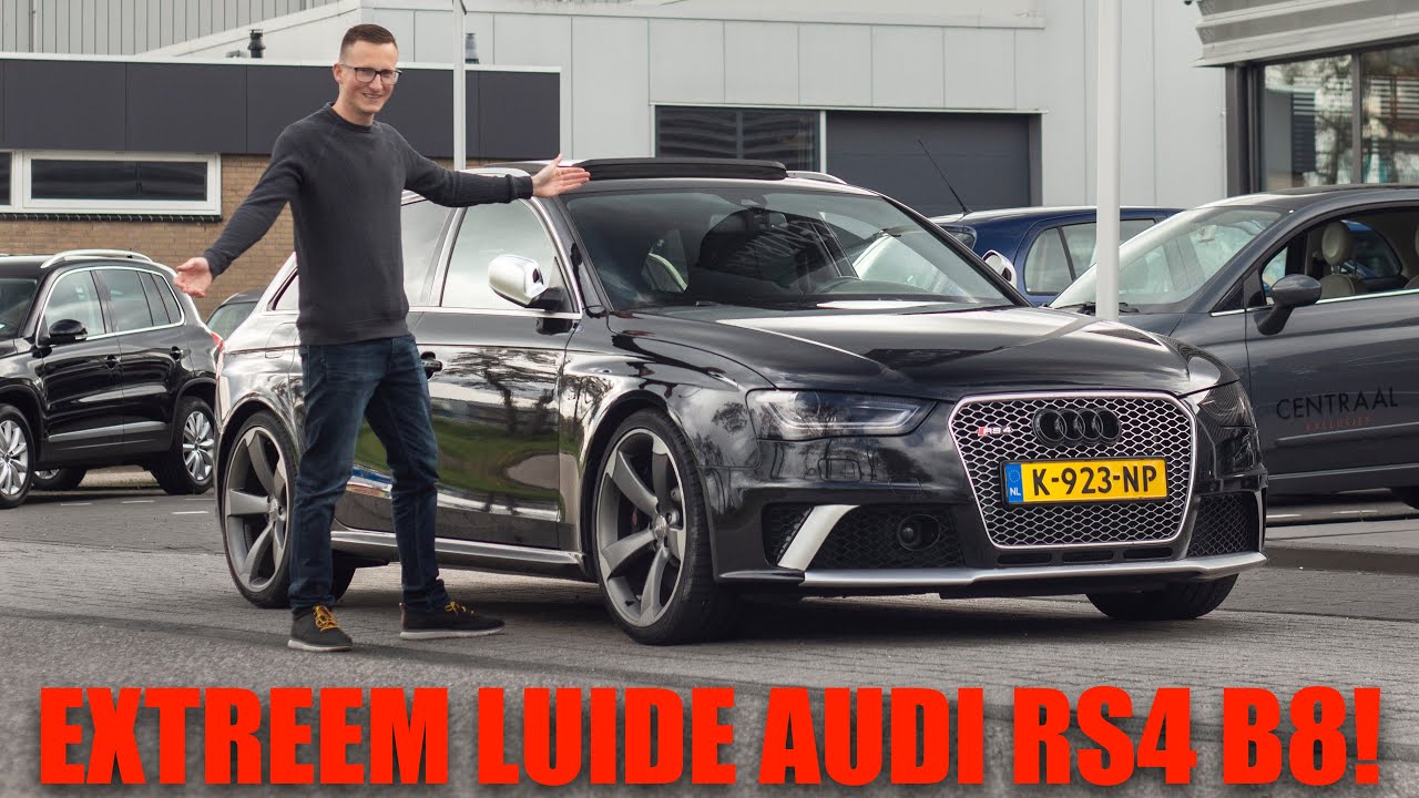 Op pad met! #Aflevering3 - MEGA Luide Audi RS4 B8 met Pops and Bang! + Tunnels!