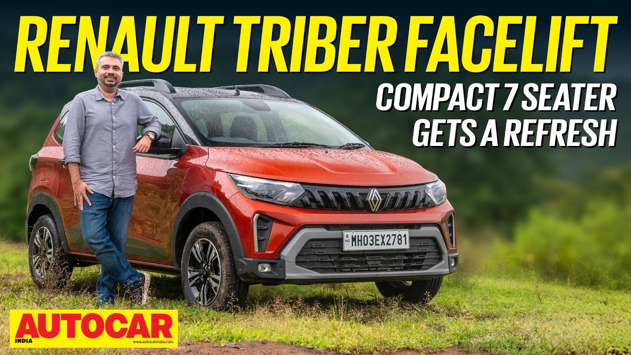 Обзор обновленного Renault Triber 2025 года &mdash; много места, мало места | Первый тест-драйв | Autoc...