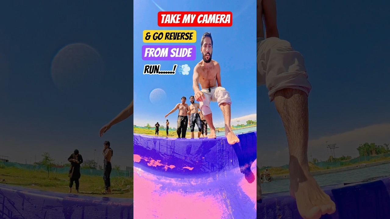MISSION COMPLETE! 🏆 Extreme Reverse Climb & Dangerous Summit POV #WaterSlide #Extreme #POV #Mission