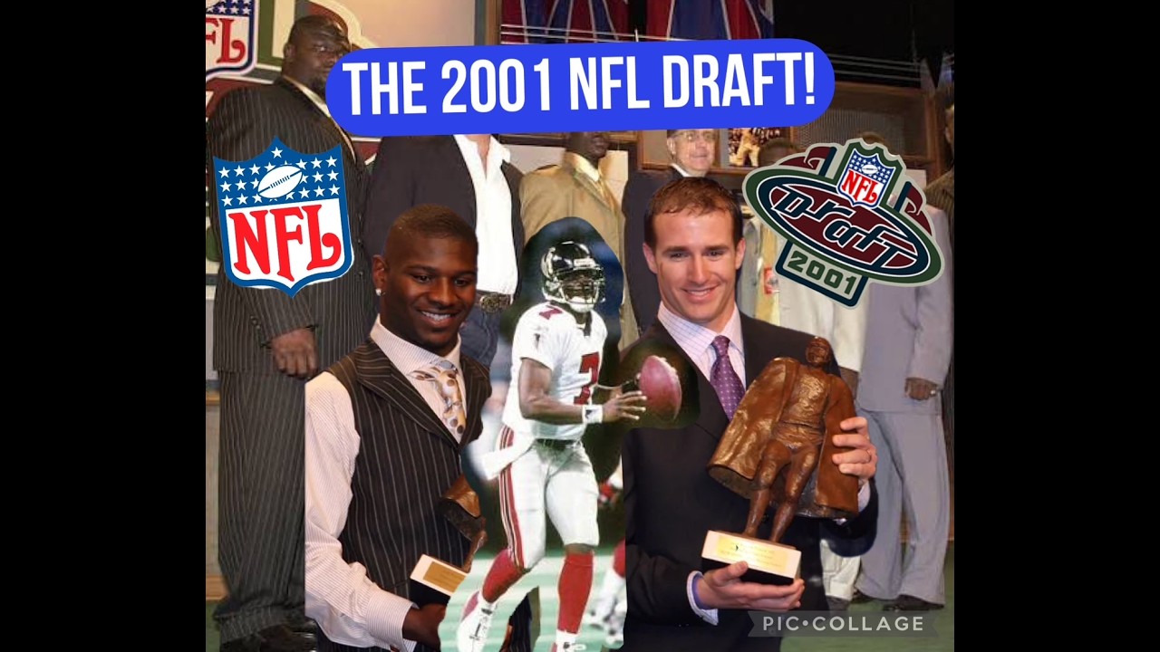 THE 2001 NFL DRAFT!!!!!!!!!! NFL DRAFT MARATHON LIVE STREAM!!!!!!!!!! AN HISTORIC DRAFT!! SUBSCRIBE!