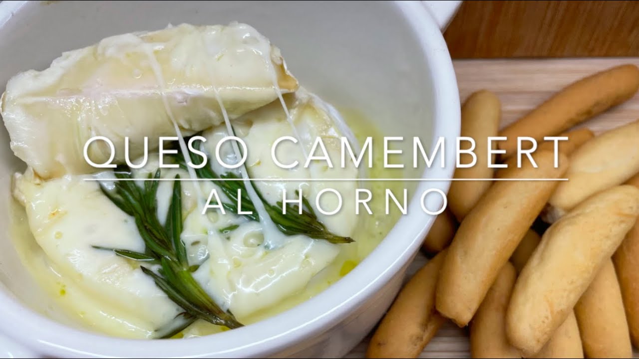 QUESO CAMEMBERT al horno🧀 | Muy fácil | Receta para entrante o aperitivo