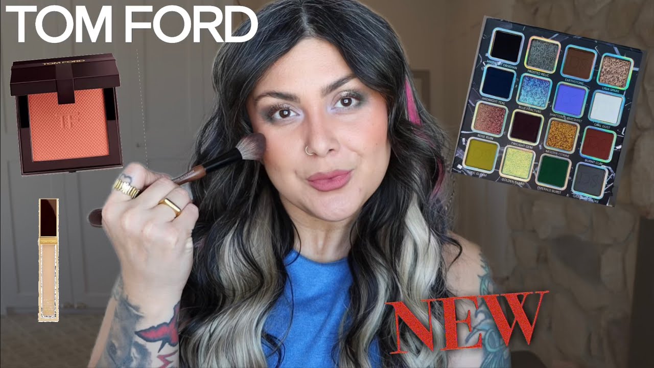 Тестирование новой косметики: румяна Tom Ford Architecture, консилер Shade & Illuminate и Dedesig...