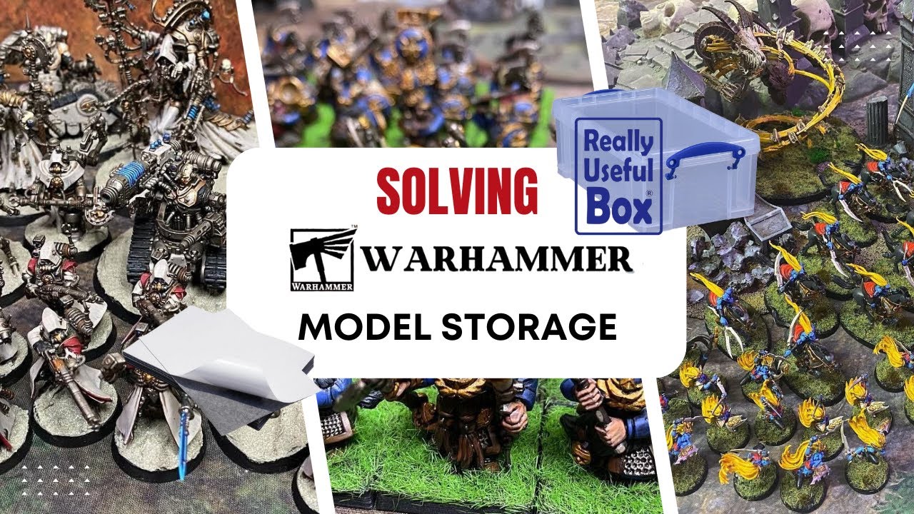 Модернизируем хранение ваших молотов Warhammer!
