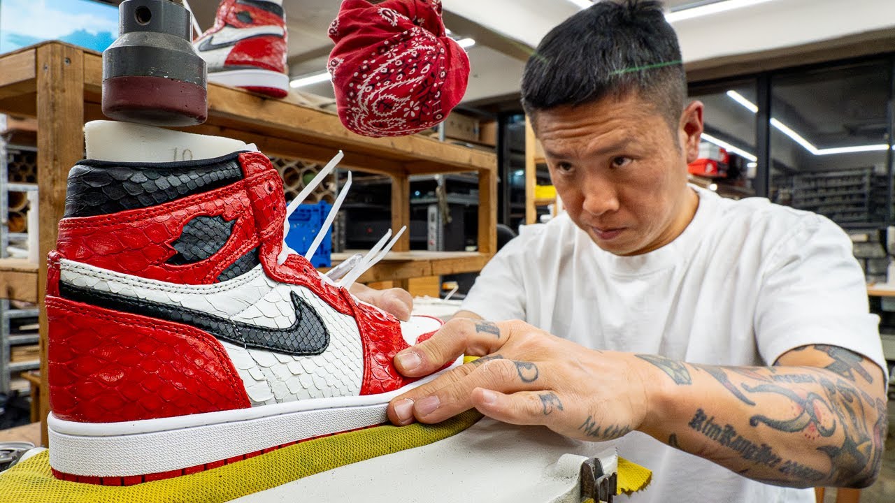 Turning Factory Made Shoes into Unique Custom Masterpieces! TOP 3 Shoe Transformations Ever!