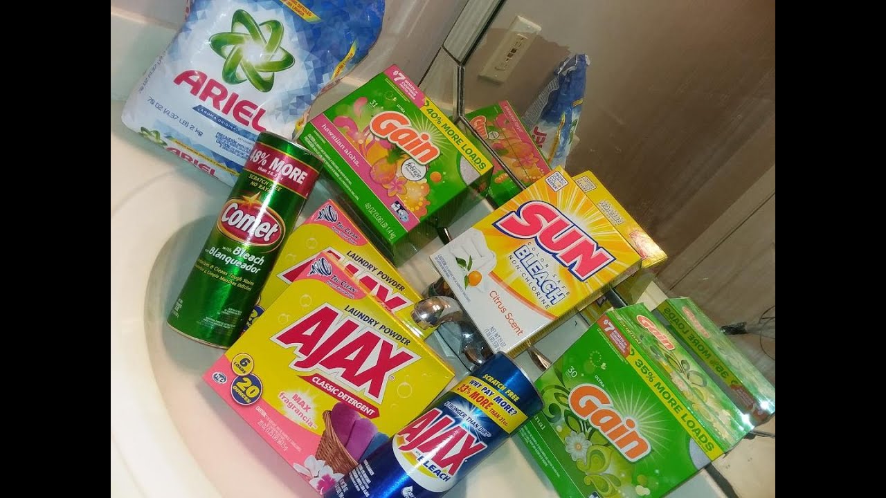 Dry Washing Powder Play