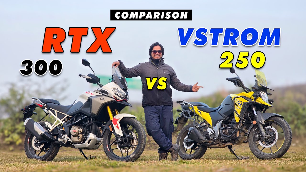 TVS Apache RTX 300 vs Suzuki V-Strom 250— Which ADV Tourer Bike Should You Buy in 2026?