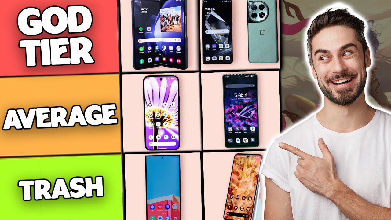 BEST Android Phone Tier List (2025 Edition)