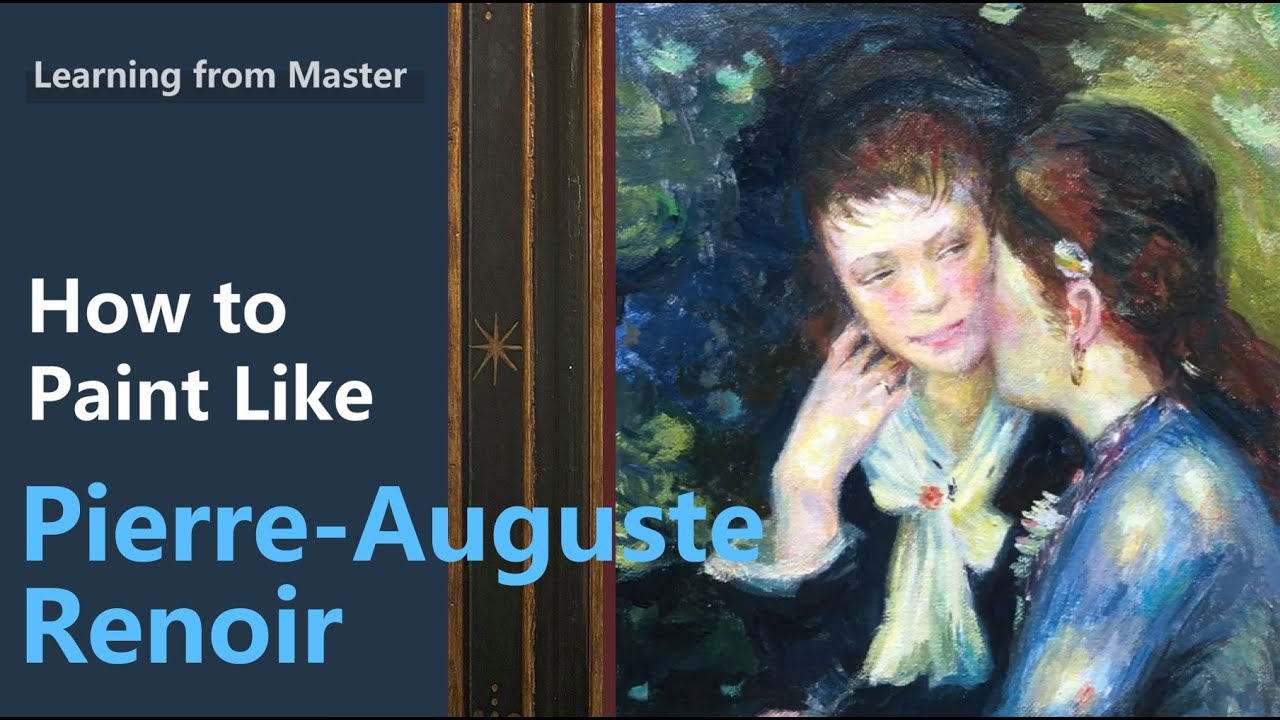 How to Paint Like Pierre - Auguste Renoir | Figure Painting | Acrylic