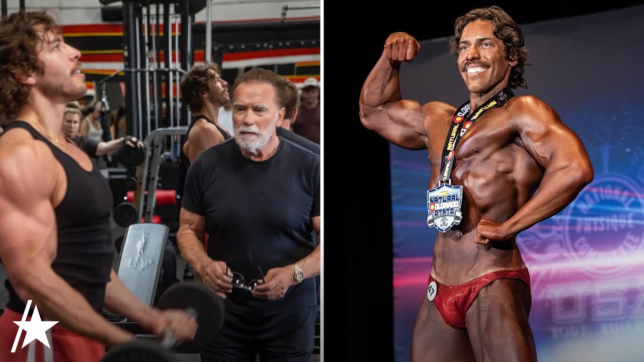 Syn Arnolda Schwarzeneggera, Joseph Baena, wygrywa pierwsze zawody kulturystyczne
